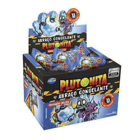 ARCOR CHICLE PLUTONITA ABRA�O CONGELANTE DP 40UNDS